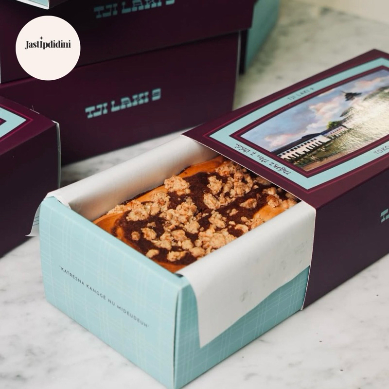 

Bolu pisang Tjilaki 9 Makanan, oleh-oleh viral Bandung