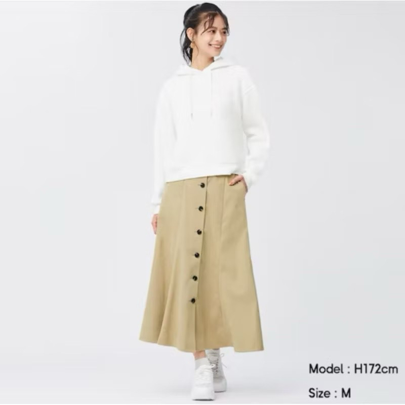 flare skirt by GU Uniqlo
