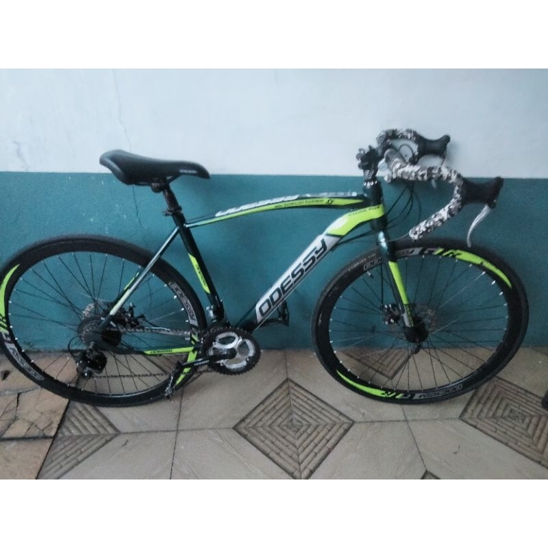 sepeda roadbike odessy double cakram