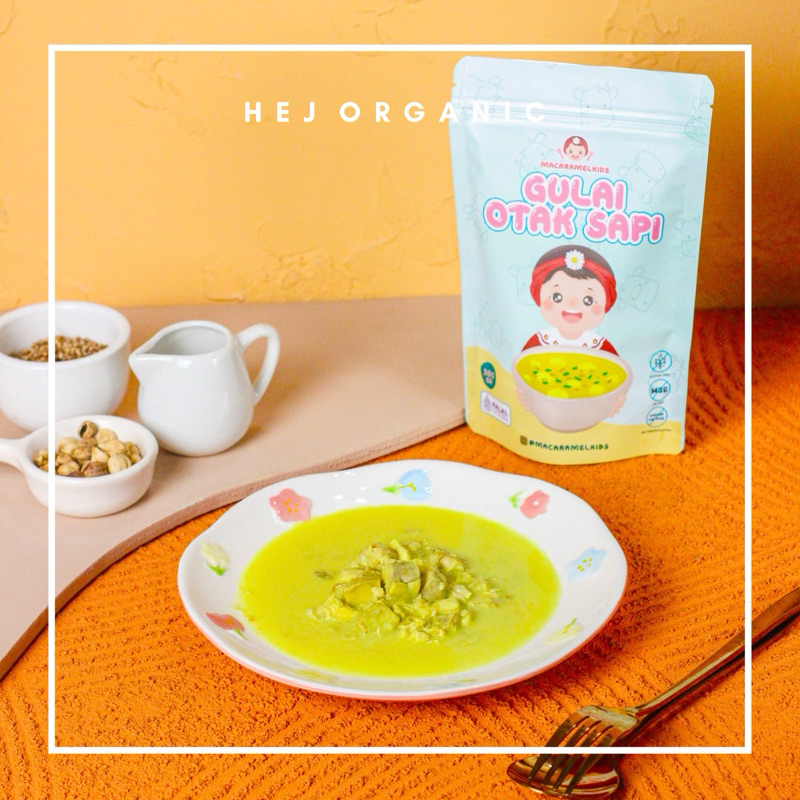 Gulai Otak Sapi Grassfed Organik Egg Free Dairy Free By Macaramel Kids