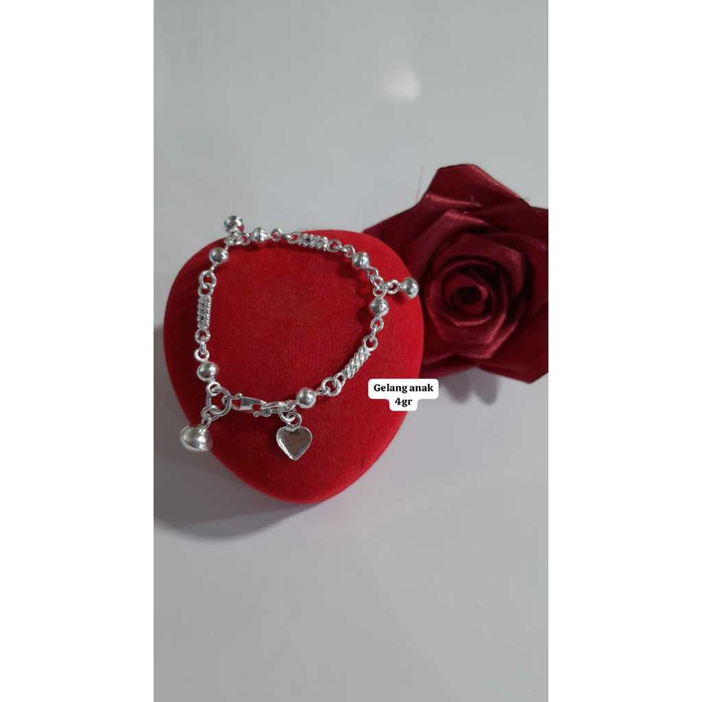 Gelang Anak Perak Asli 925