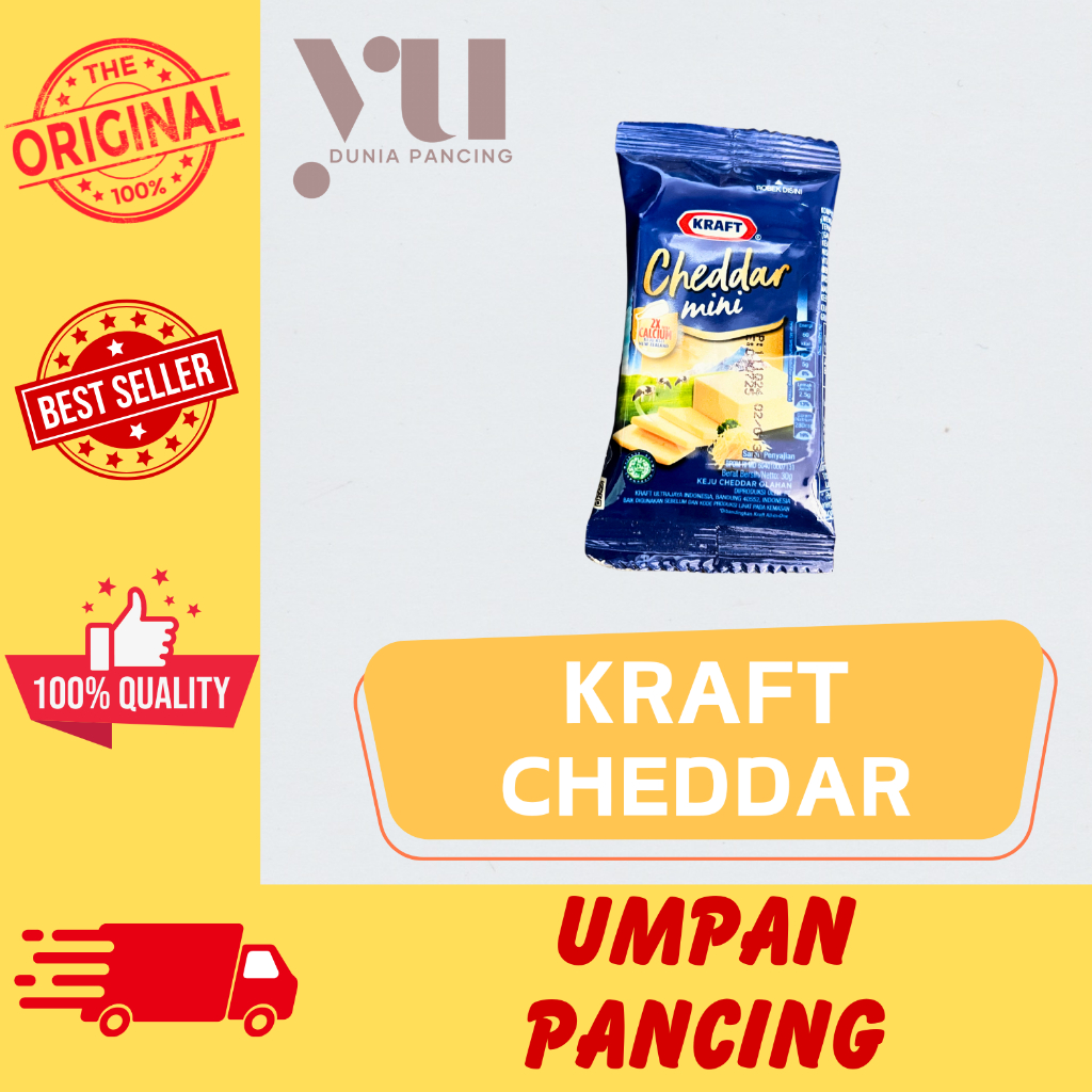

Kraft Keju Cheddar Regular Mini 30g