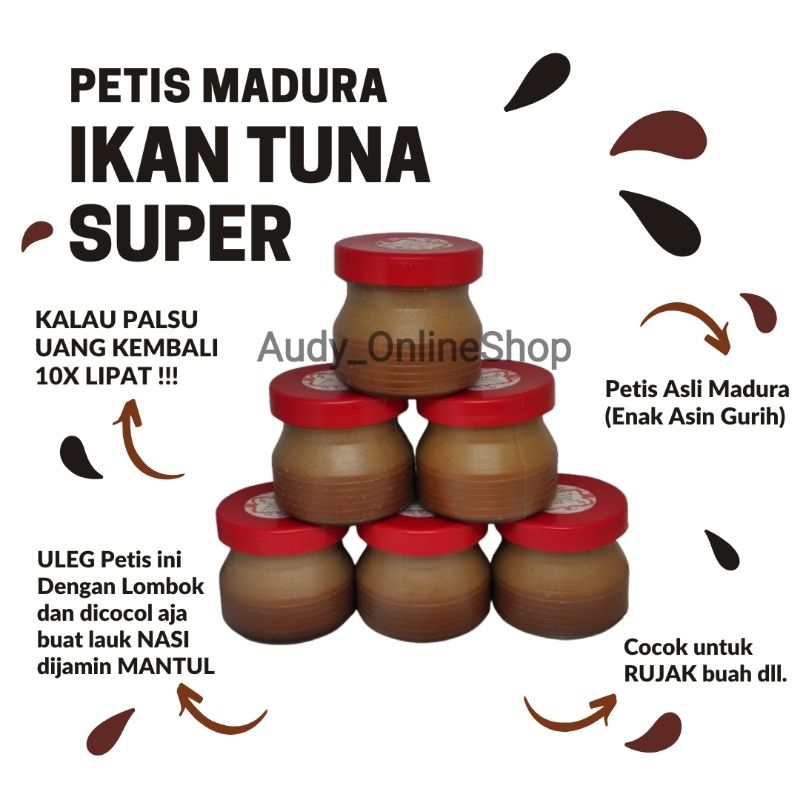 

Petis Madura Asli Ikan Tuna Super (Enak Asin)