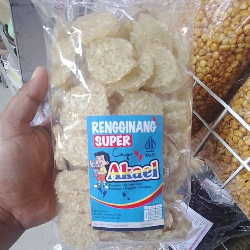 

Rengginang MINI RASA BAWANG BENTUK KOIN