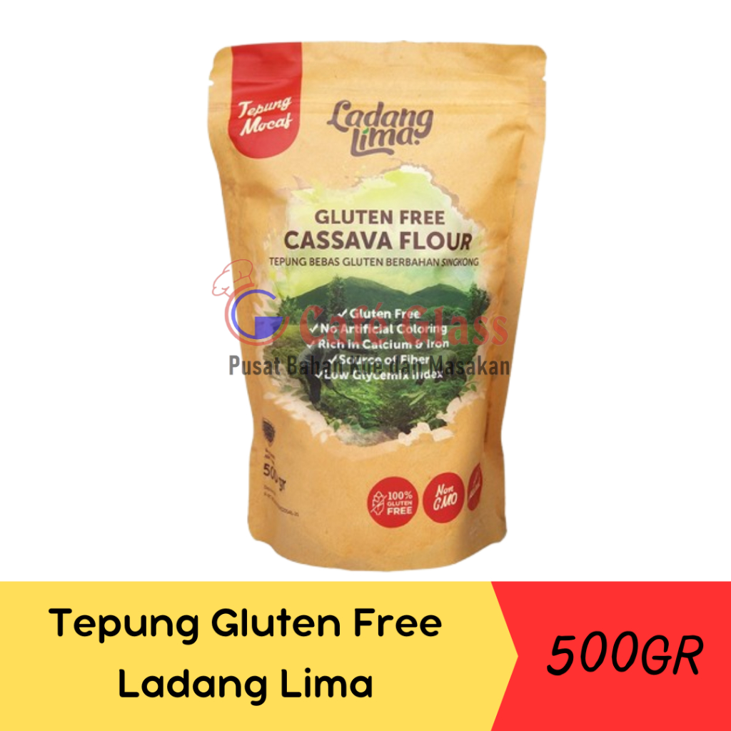 

Tepung Ladang Lima Gluten Free 500Gr