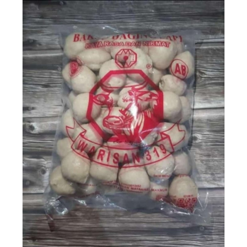 

Warisan Bakso Sapi AB isi 50 Bakso Daging