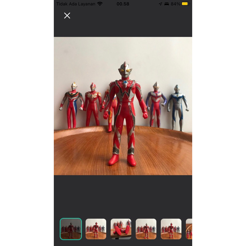 Action Figure UHS Ultra Hero Series 17 Cm Ultraman Mebius Infinity by Bandai 2006 -CRT89 midcentury 