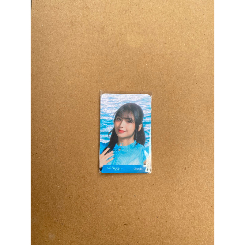 PHOTOCARD GRACIA SAYONARA CRAWL