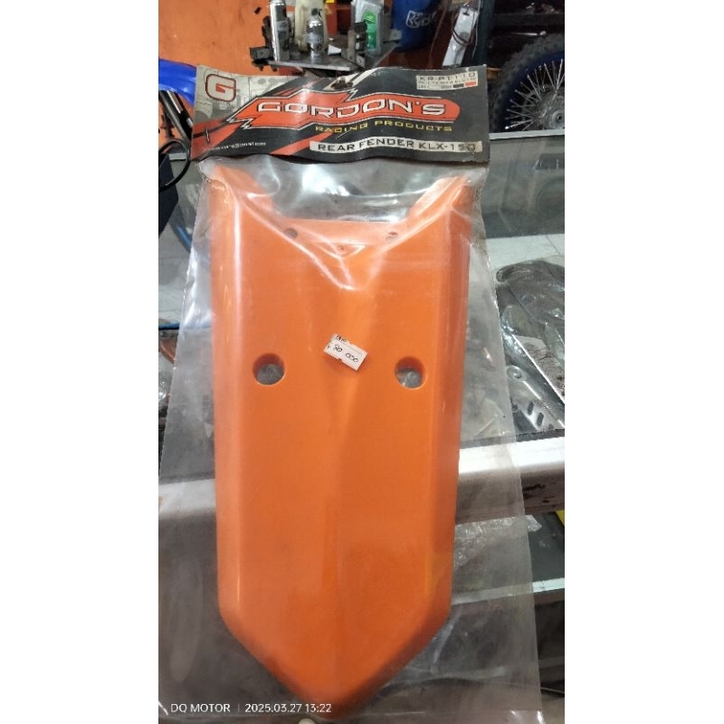SPAKBOR BELAKANG KLX150 GORDON - REAR FENDER GORDON KLX150