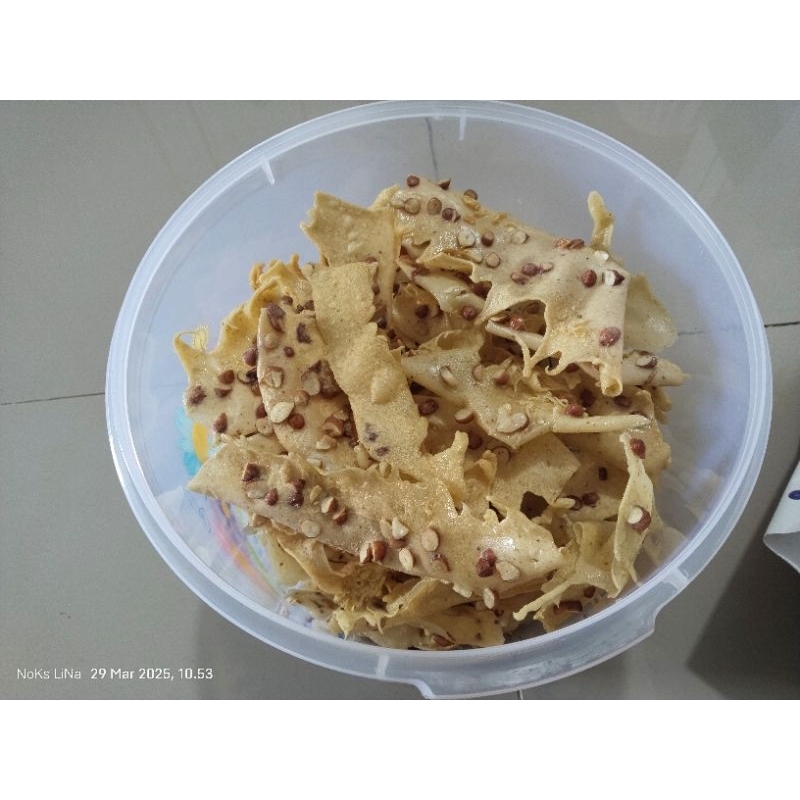 

peyek kacang, peyek kacang hijau, peyek rebon