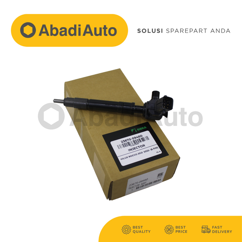 Injector Hilux Rocco '22- 2Gd 6 Pin (23670-09460) Gora