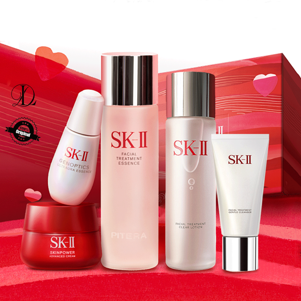 

【100% Asli Jepang】SK-II SK2 SK II Skincare SK II setelan klasik Cleanser 120g/ Facial Treatment Essence 230ml/GenOptics Ultraura Essence/SKINPOWER Cream /Facial Treatment Clear Lotion 230ml