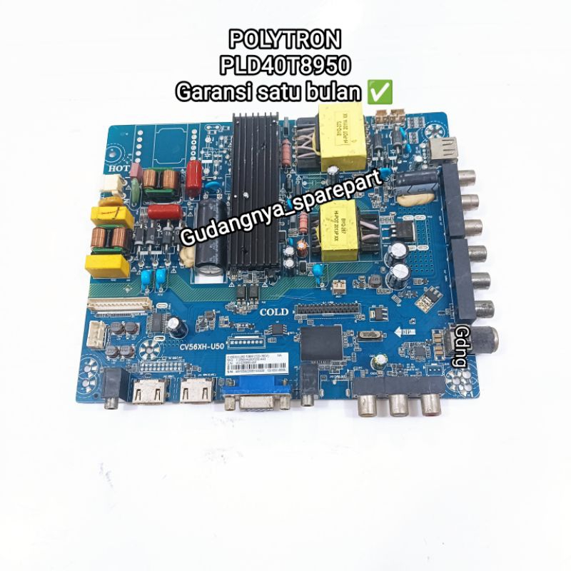Mb POLYTRON PLD 40T8950 PLD40T8950 mainboard mobo modul mesin tv