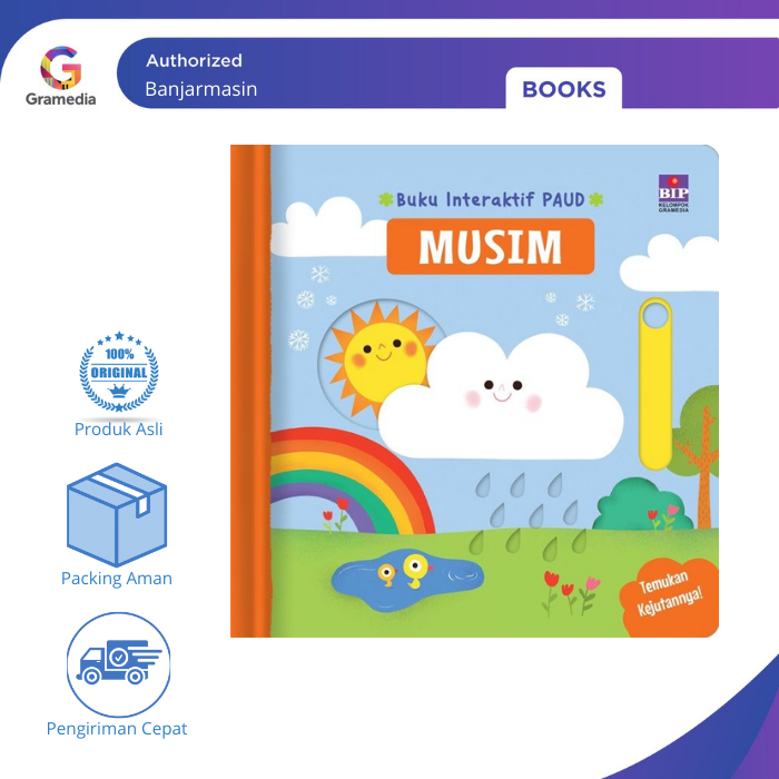 Gramedia Banjarmasin - Buku Interaktif Paud : Musim