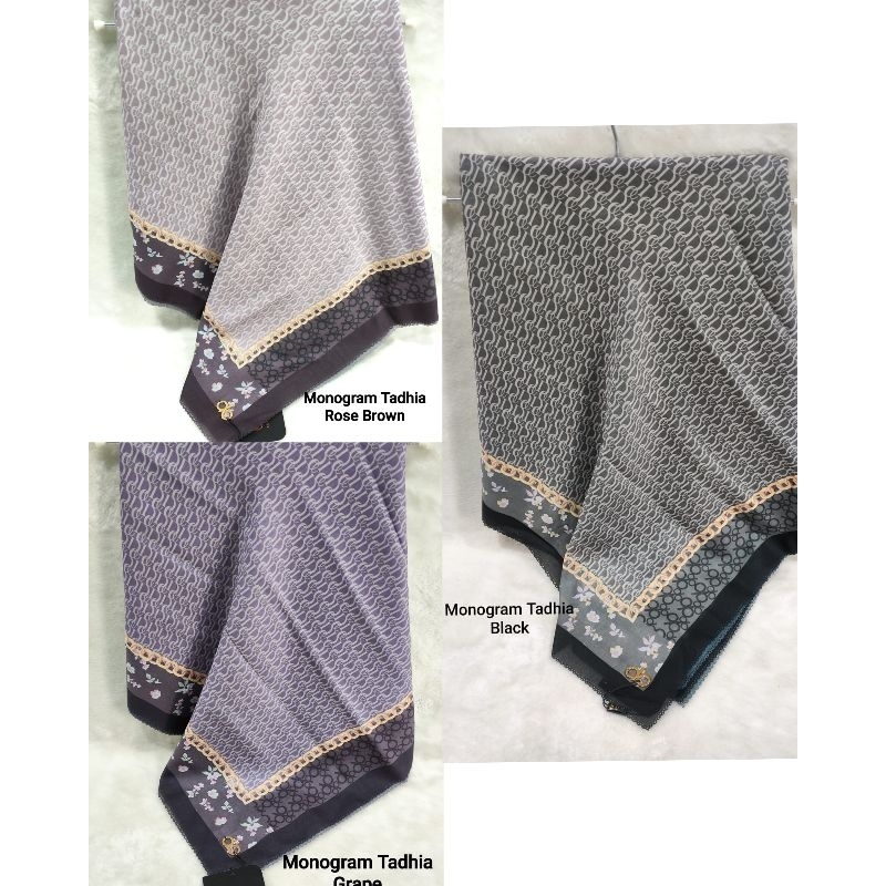 DONNA SCARVES MONOGRAM SERIES