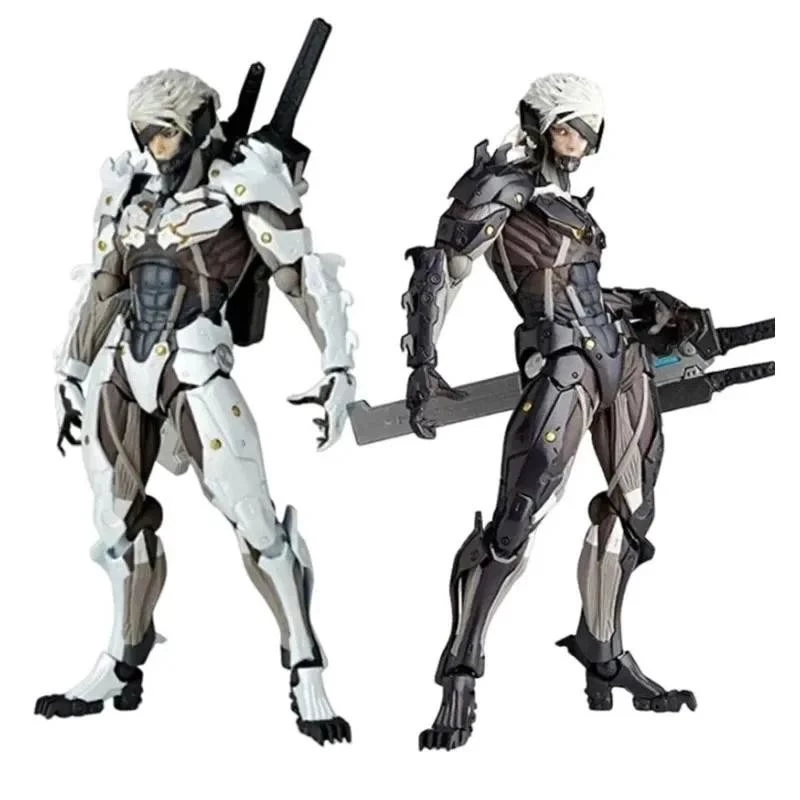 Kaiyodo The Ocedo Yamaguchi 140 Ex Metal Gear Action Figure Mgs Raiden Metal Gear Rising Rising Thun