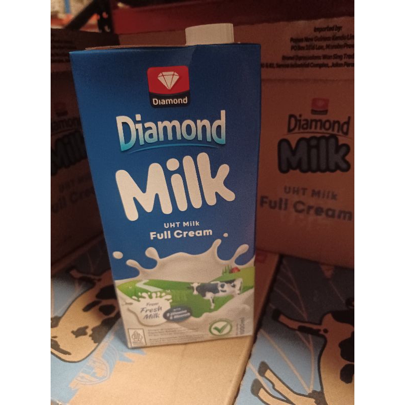 

Diamond Milk Susu UHT full cream 1000ml