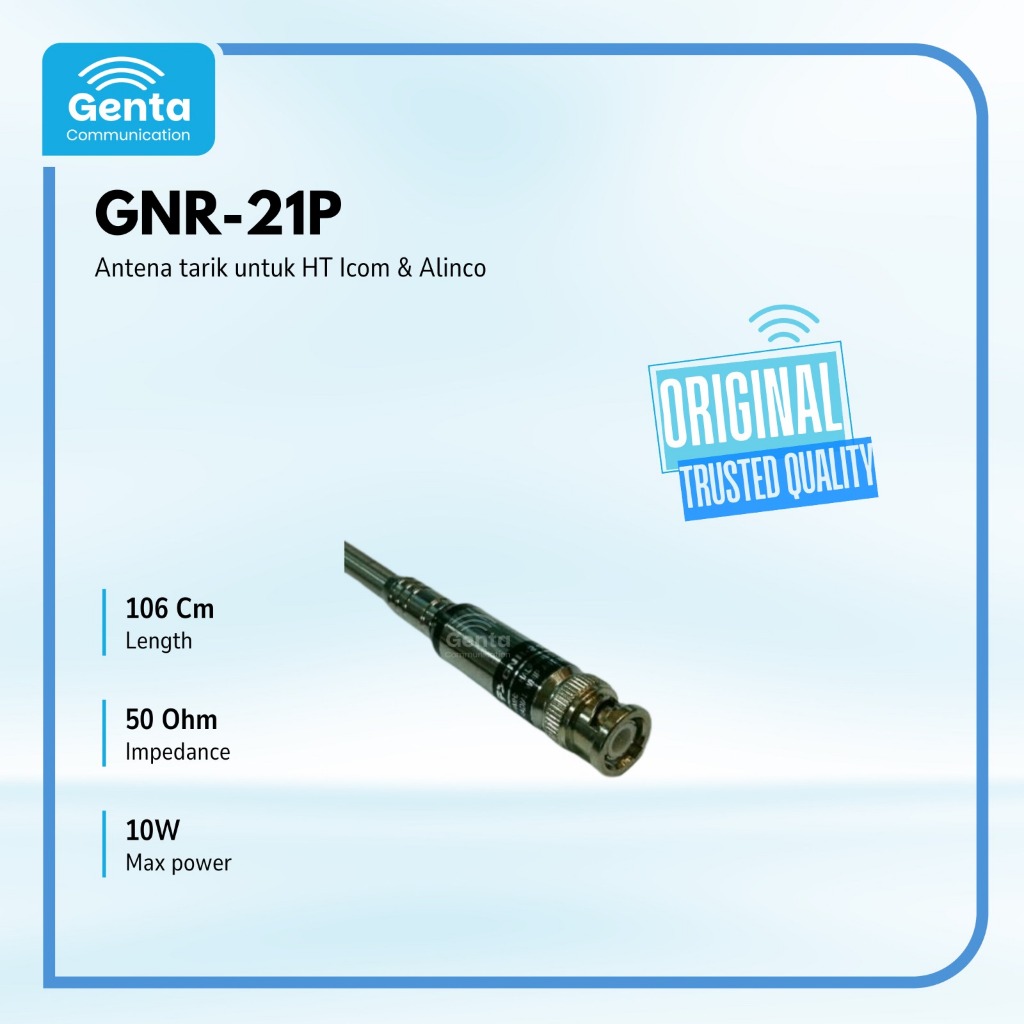 ANTENA HT ICOM ALINCO / ANTENNA HT ICOM ALINCO / ANTENA TARIK HT ICOM / ANTENA TARIK HT ALINCO BNC T