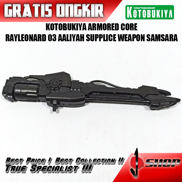 KOTOBUKIYA ARMORED CORE RAYLEONARD 03 AALIYAH SUPPLICE WEAPON SAMSARA KOTO435