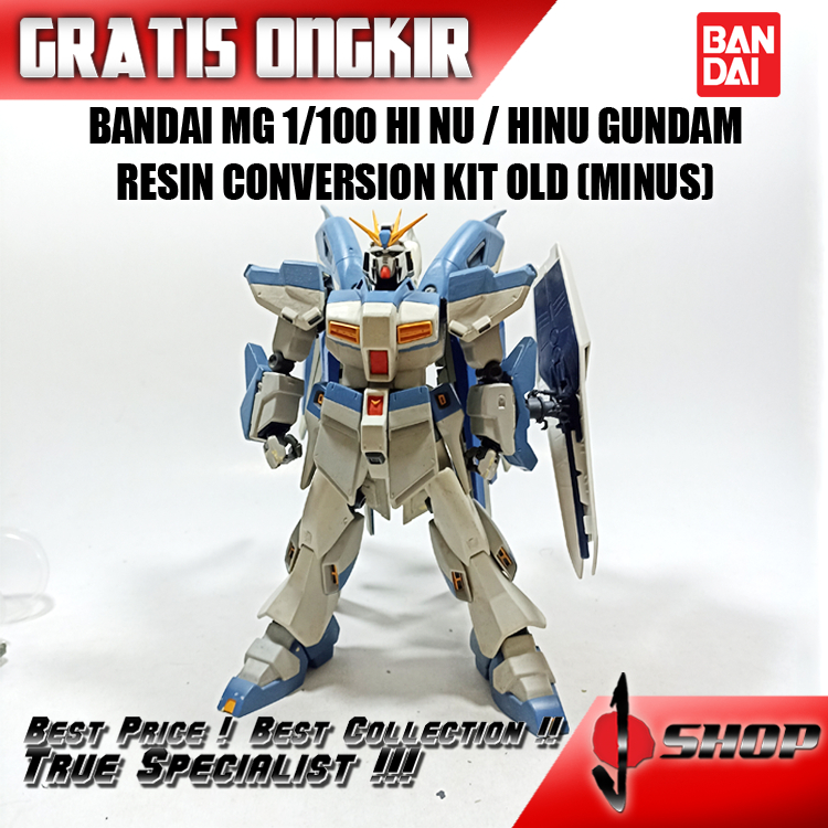 BANDAI MG 1/100 - HI NU / HINU GUNDAM RESIN CONVERSION KIT OLD (MINUS)