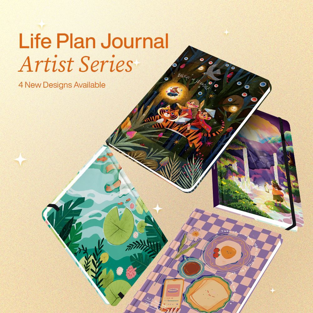 

Notebook Grid A5 by Life Plan Journal Special Artist Collaboration