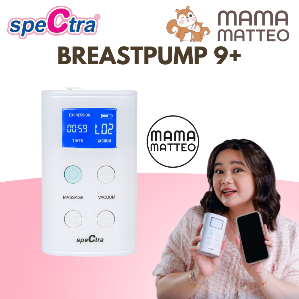 SPECTRA 9Plus 9+ Double Electric Breastpump Pompa ASI Elektrik Ganda Breast Pump Mesin Alat Pumping