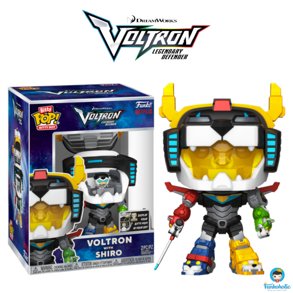 Funko Bitty Pop Bot Voltron: Legendary Defender - Voltron with Shiro