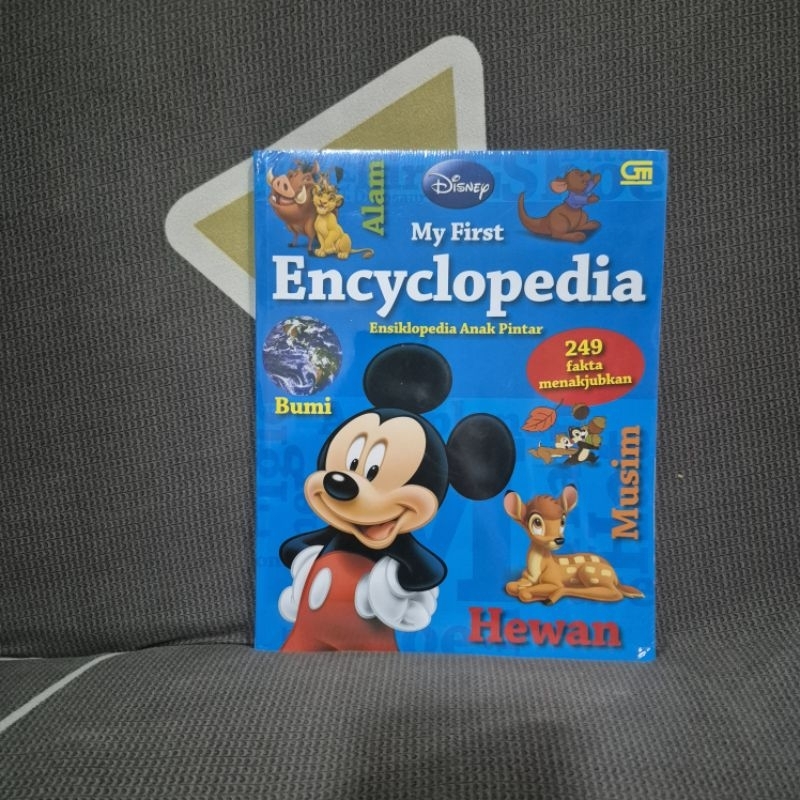 Buku Disney My First Encyclopedia Ensiklopedia Anak Pintar 249 Fakta Menakjubkan Bumi Alam Hewan Mus