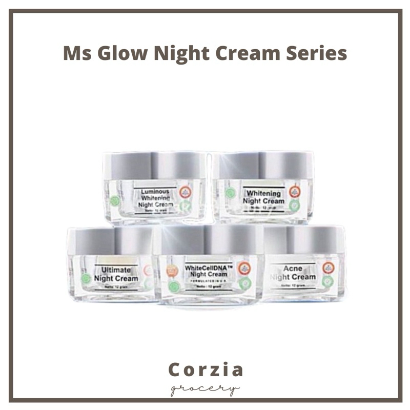 Ms Glow Night cream | Night Cream Ms Glow