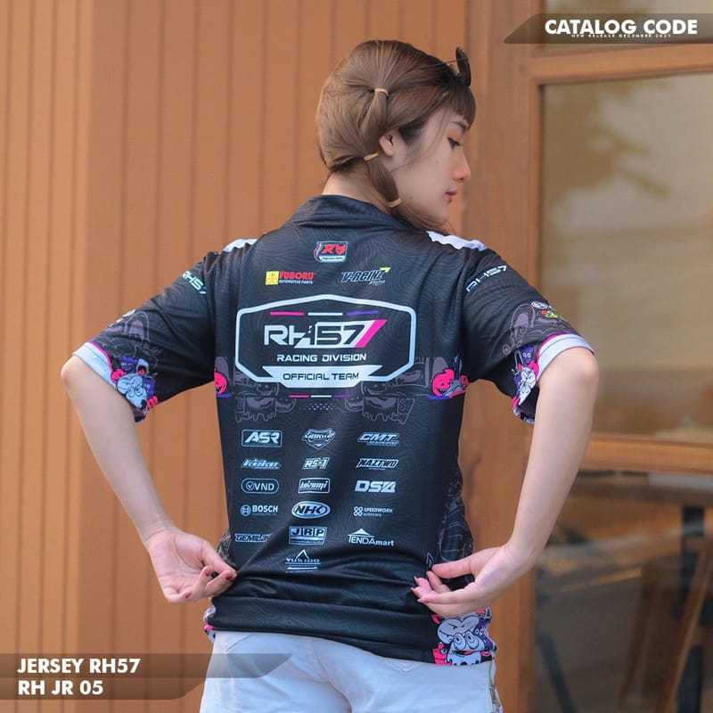 Jersey Racing Hell RH57 RH JR 05 Pria dan Wanita
