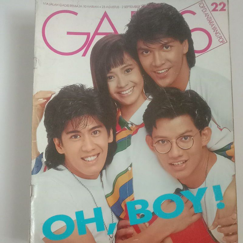 Majalah Gadis Tahun 1991 Cover Jefrry Daniel Waworuntu