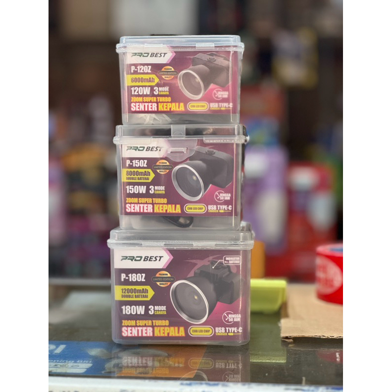 Senter Kepala Zoom ProBest