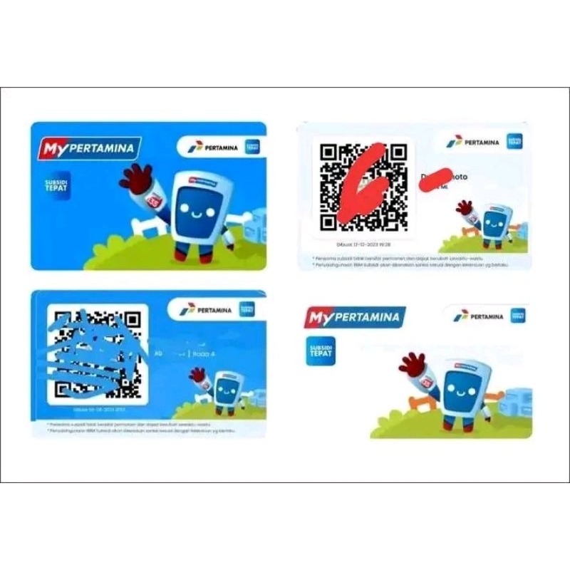 

Cetak Kartu My Pertamina bahan PVC