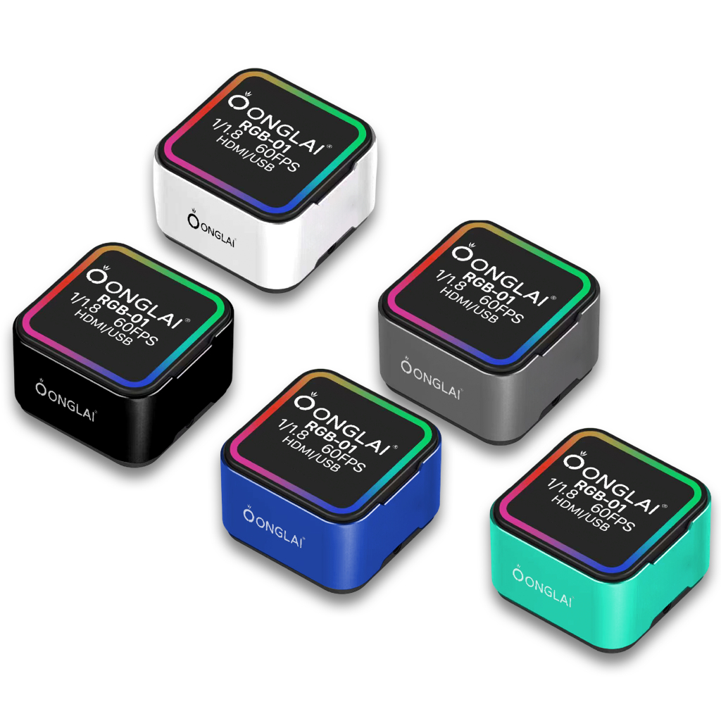 KAMERA MICROSCOPE ONGLAI RGB-01 BLACK / WHITE / BLUE / GREY / GREEN ORIGINAL 1/1.8 60FPS SERIES