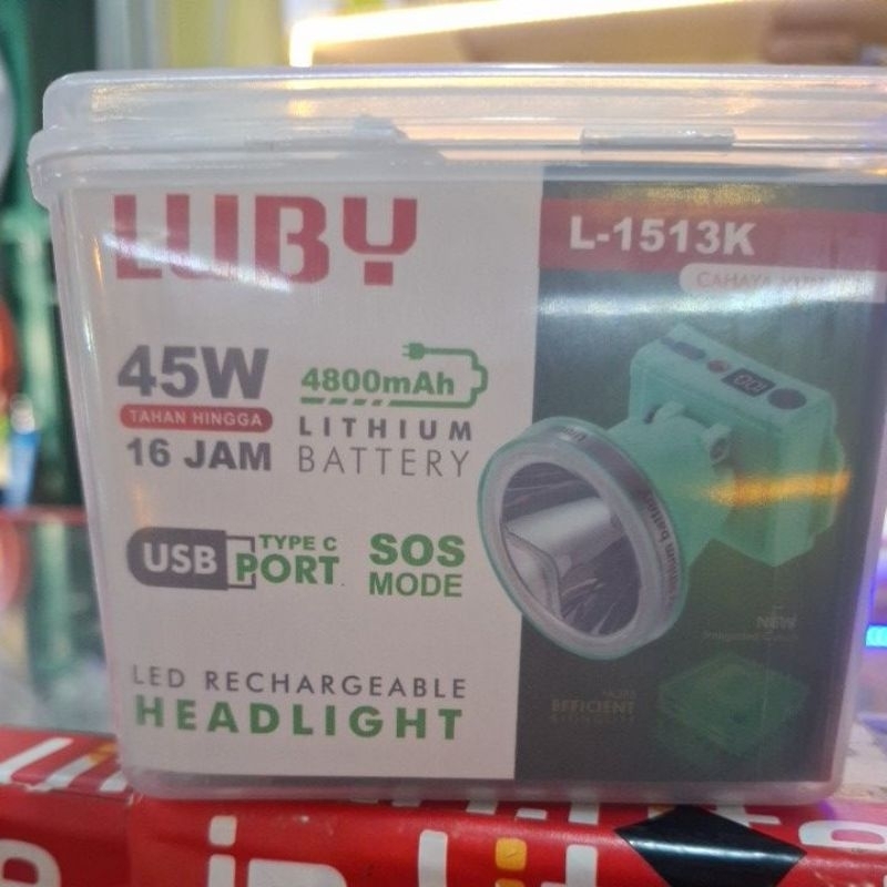 Luby senter kepala 45w Kuning