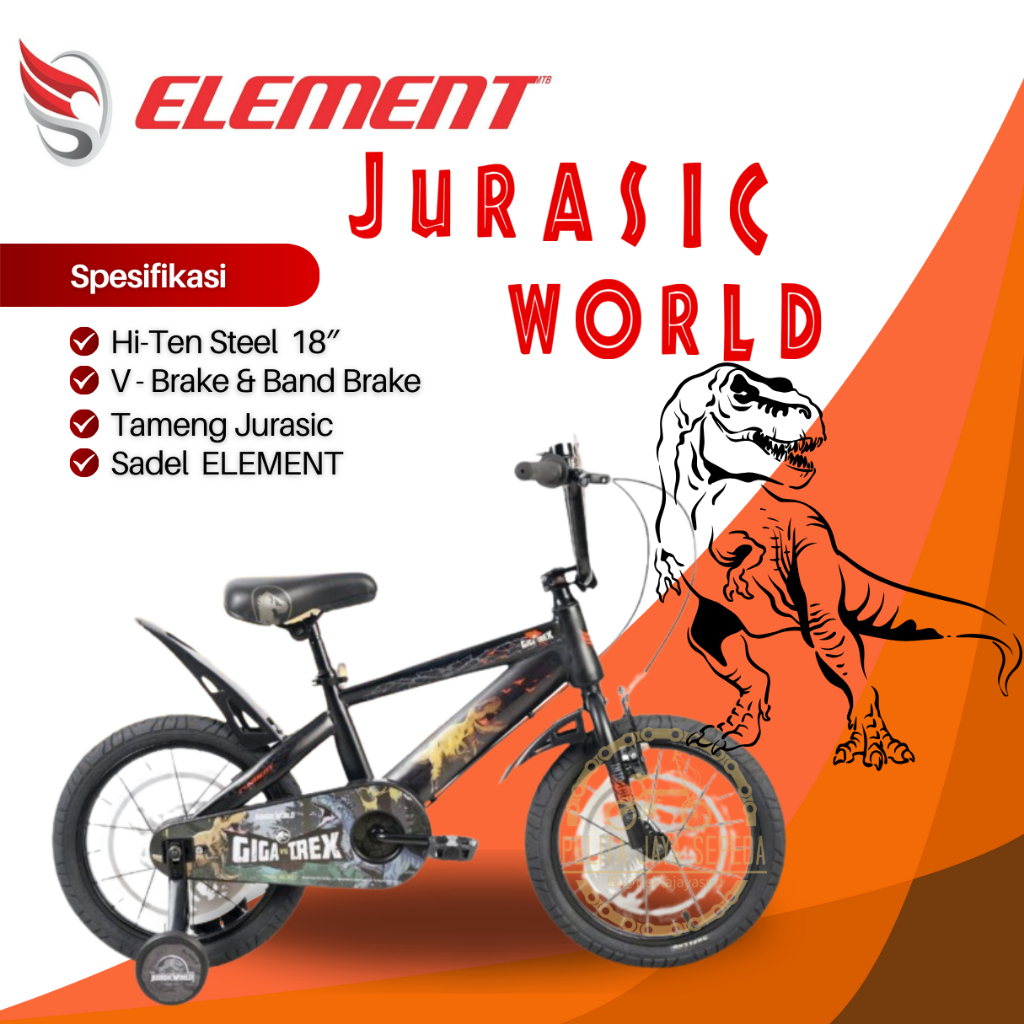 18 INCH SEPEDA ANAK COWOK ATAU LAKI LAKI USIA 8 TAHUN BMX PACIFIC WIMCYCLE