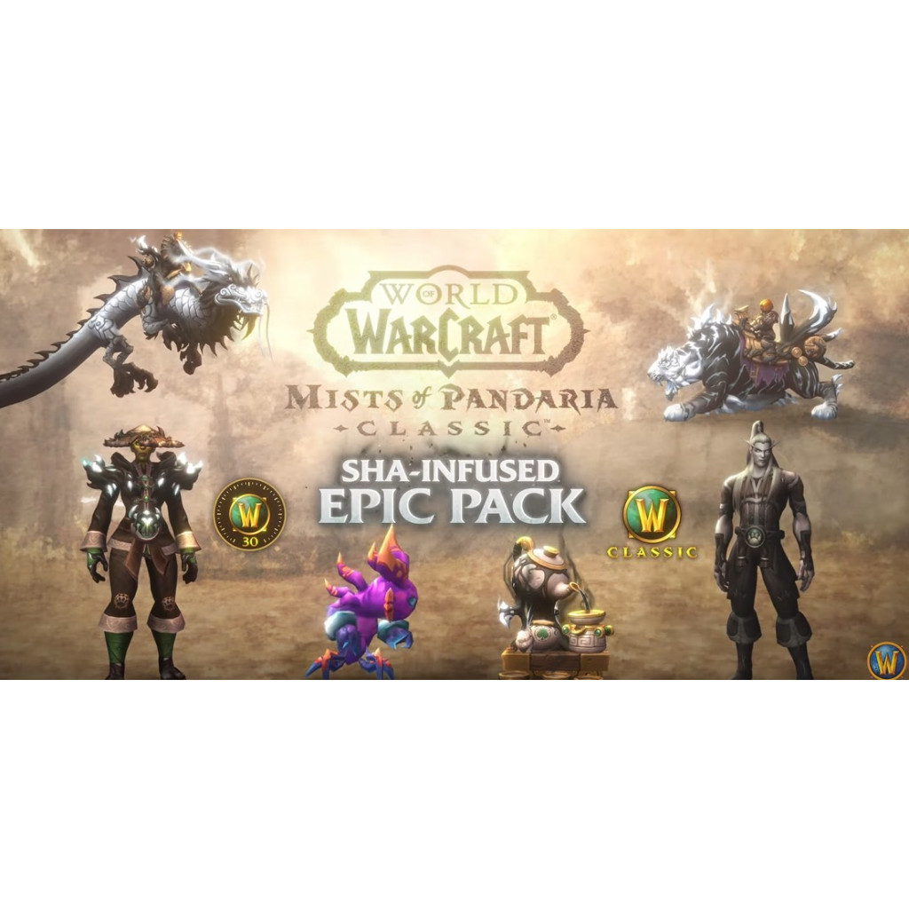 World Of Warcraft Mist of Pandaria Classic Upgrades