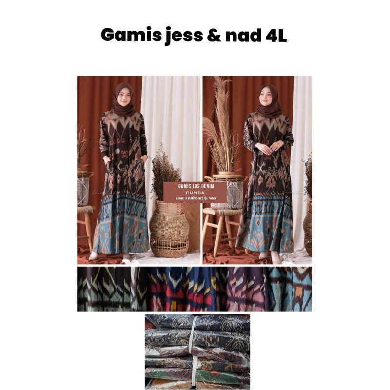 gamis jess & nad jumbo 4L