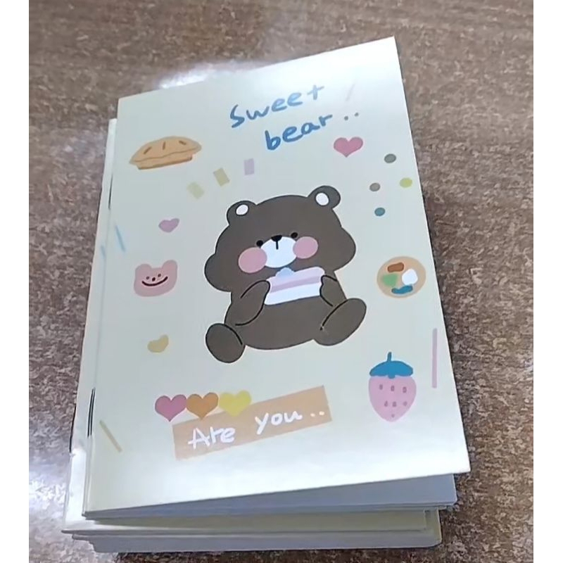 

buku diary mini random