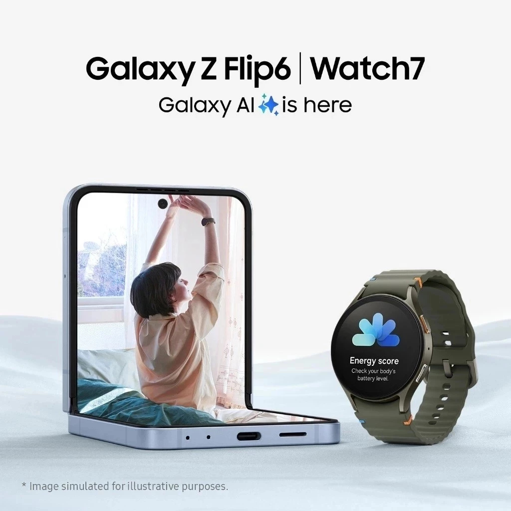 Vior COD ORI Baru Jam Tangan SAMSUNG Galaxy Watch 6 44mm Smartwatch Wanita Pria IOS Android LED HD