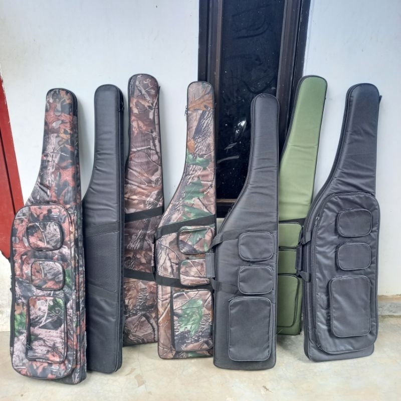 Tas camo klasik hitam panjang 120cm
