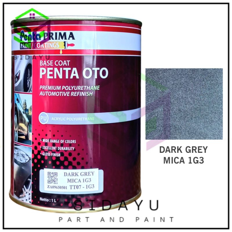 Cat PU Penta Oto Dark Grey Mica TT07-1G3 Innova