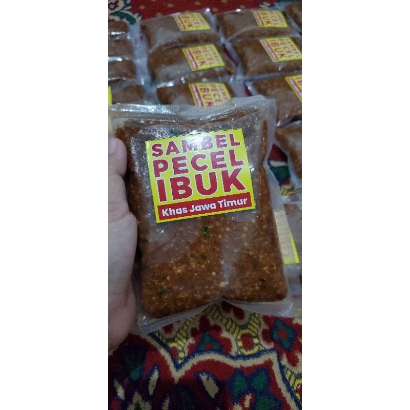 

SAMBEL PECEL IBUK [250GR]-KHAS JAWA TIMUR