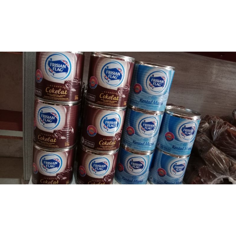 

Susu frisian flag kaleng susu bendera kental manis 370ml