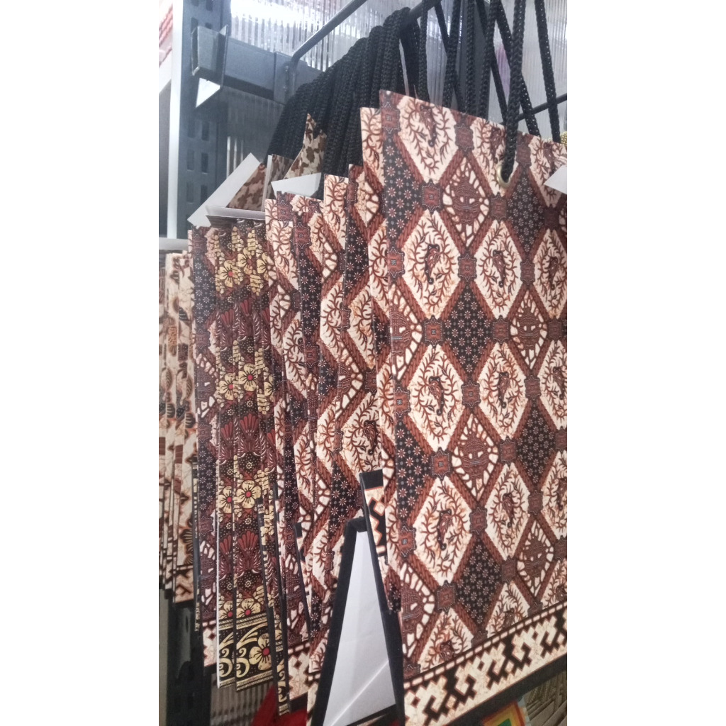 

paper bag buku batik bahan tebal