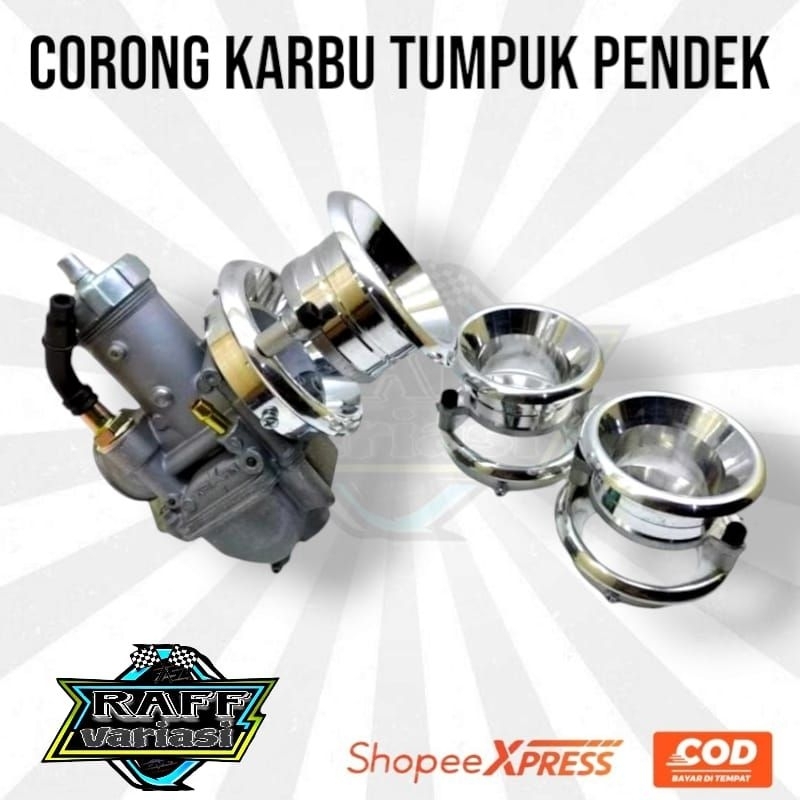 Velocity Corong Karbu Tumpuk Tingkat Corong Karbu Donat Tingkat tumpuk PE PWK 28