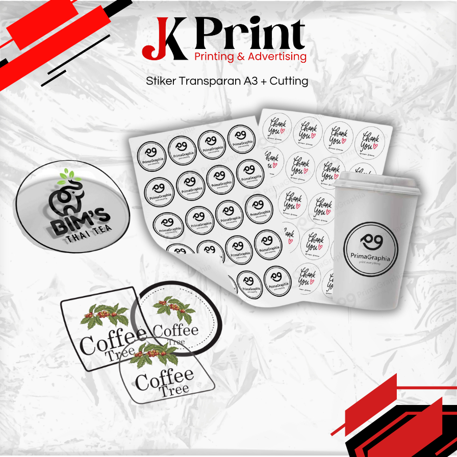 

JELAJAH KARYA -Cetak Stiker Transparan 4 cm potong BULAT Label Nama Minuman Skincare Makanan