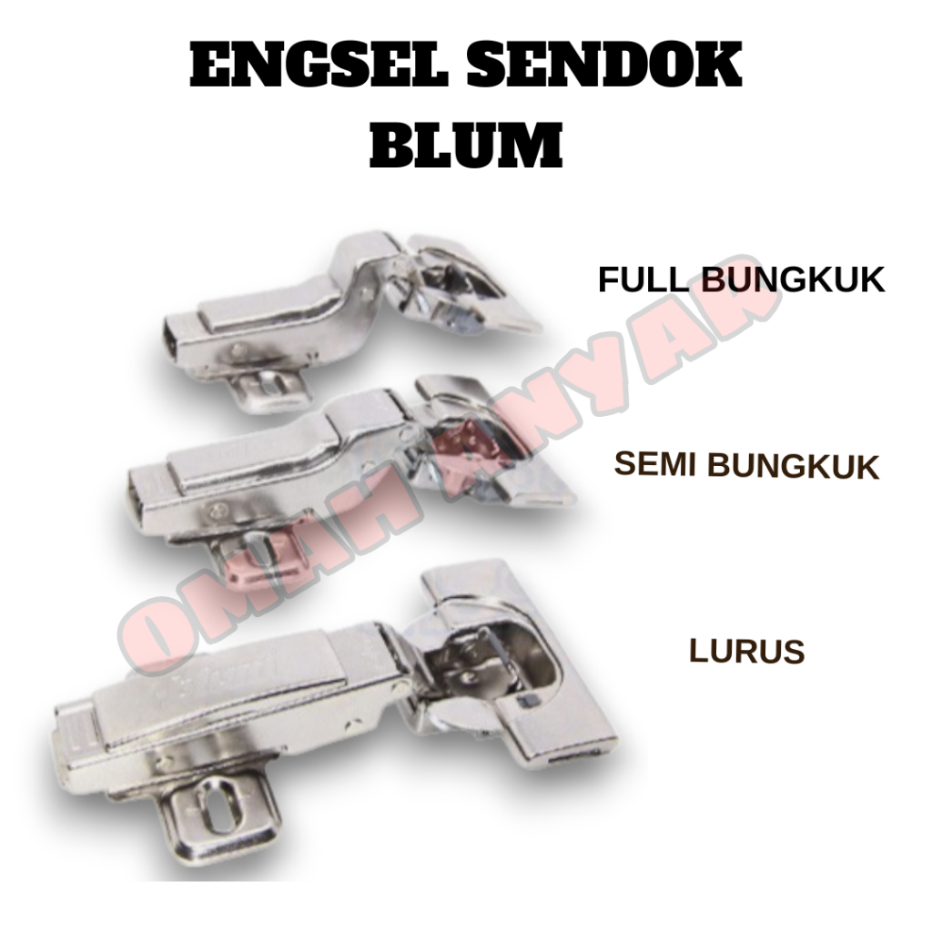 ENGSEL SENDOK BLUM CLIP ON / ENGSEL BLUM