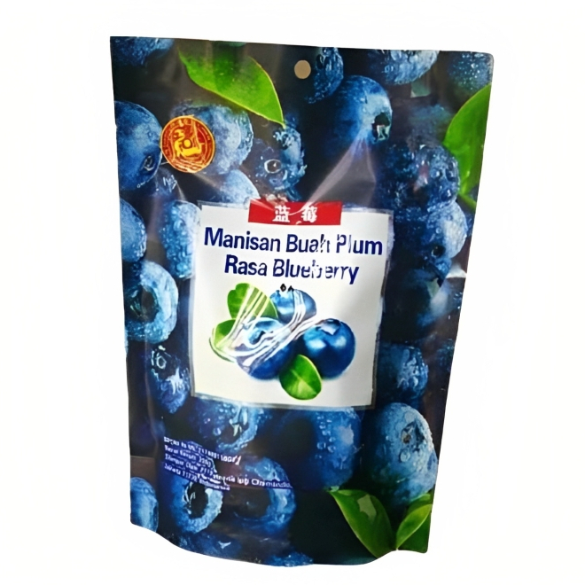 

Manisan Buah Plum Rasa Blueberry