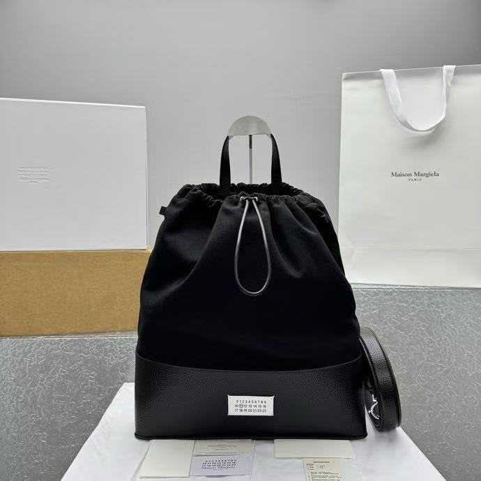 Maison Margiela Shoulder Bag Medium Unisex Couple Black 3467